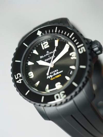 Rubber Strap for Blancpain X Swatch Ocean Of Storms