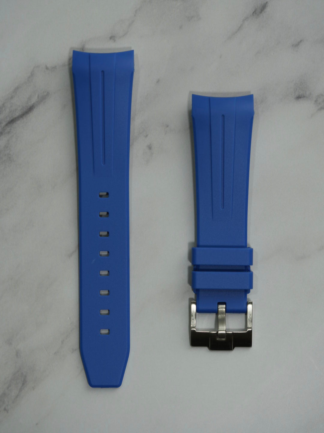 Rubber Strap for Blancpain X Swatch Atlantic Ocean