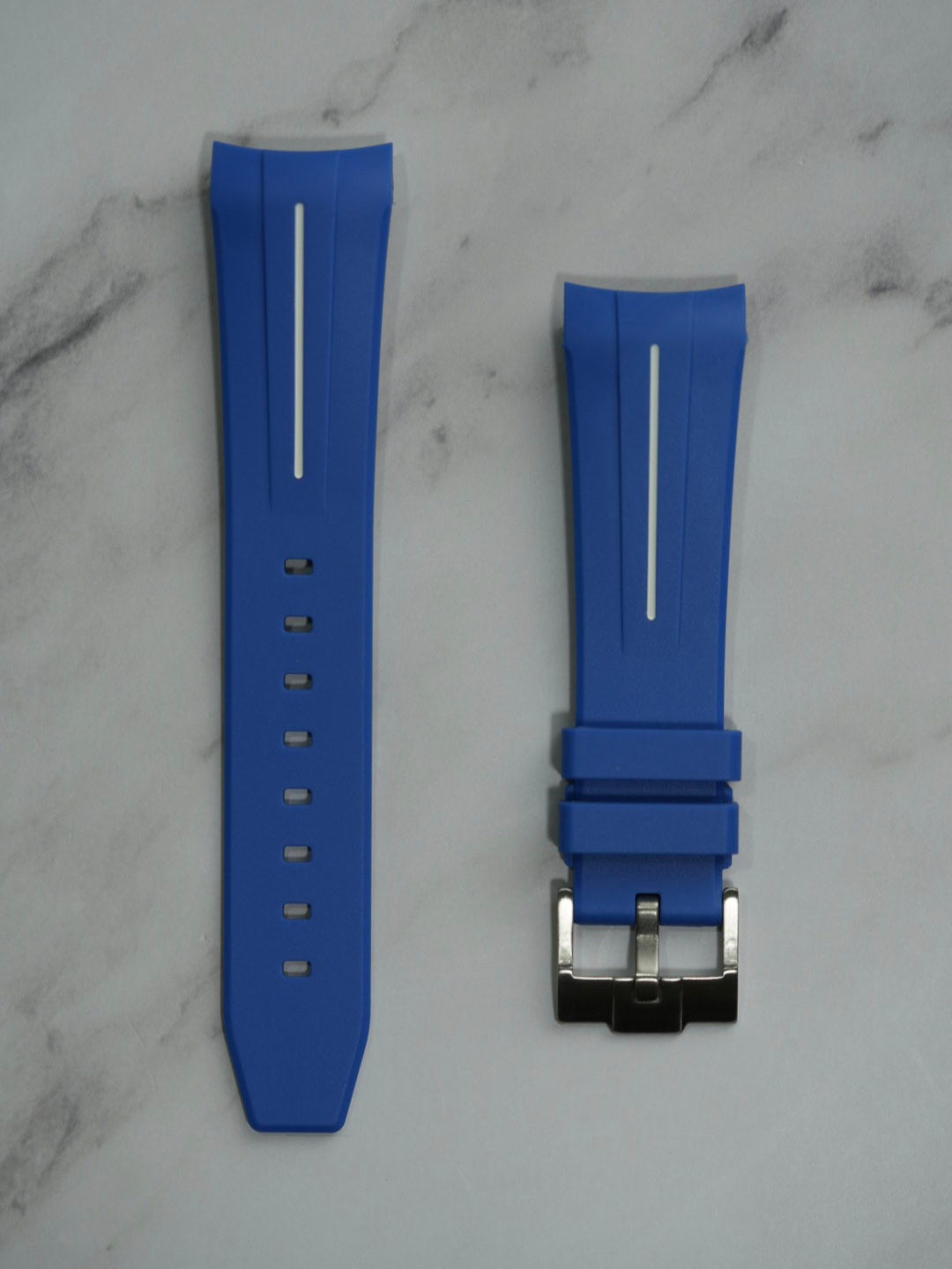 Rubber Strap for Blancpain X Swatch Atlantic Ocean