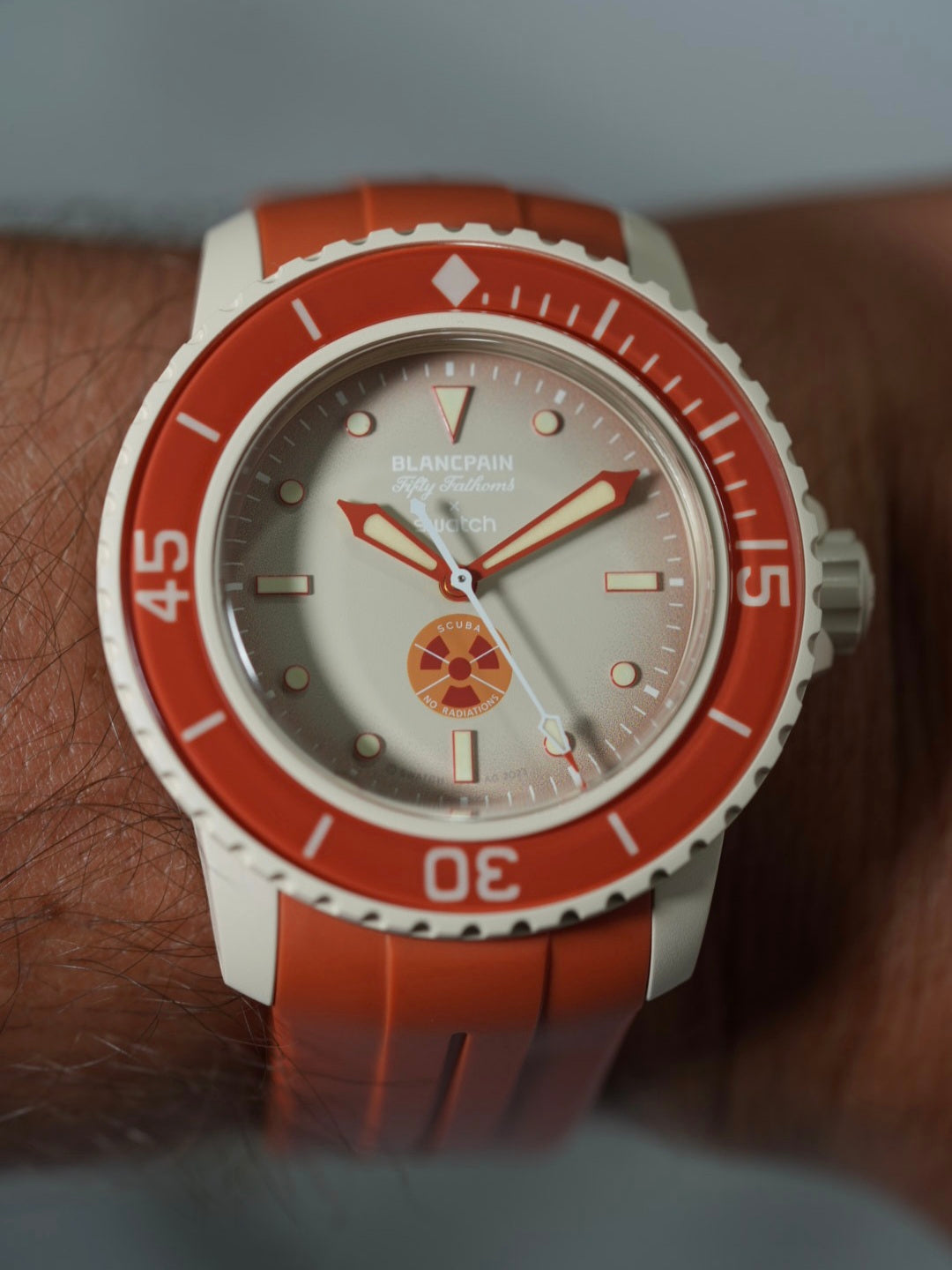 Rubber Strap for Blancpain X Swatch Arctic Ocean – MGB WATCHES