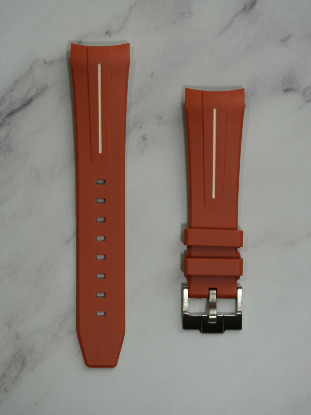 Rubber Strap for Blancpain X Swatch Arctic Ocean