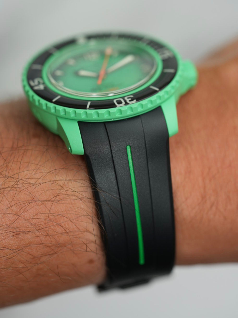 Rubber Strap for Blancpain X Swatch Indian Ocean – MGB WATCHES