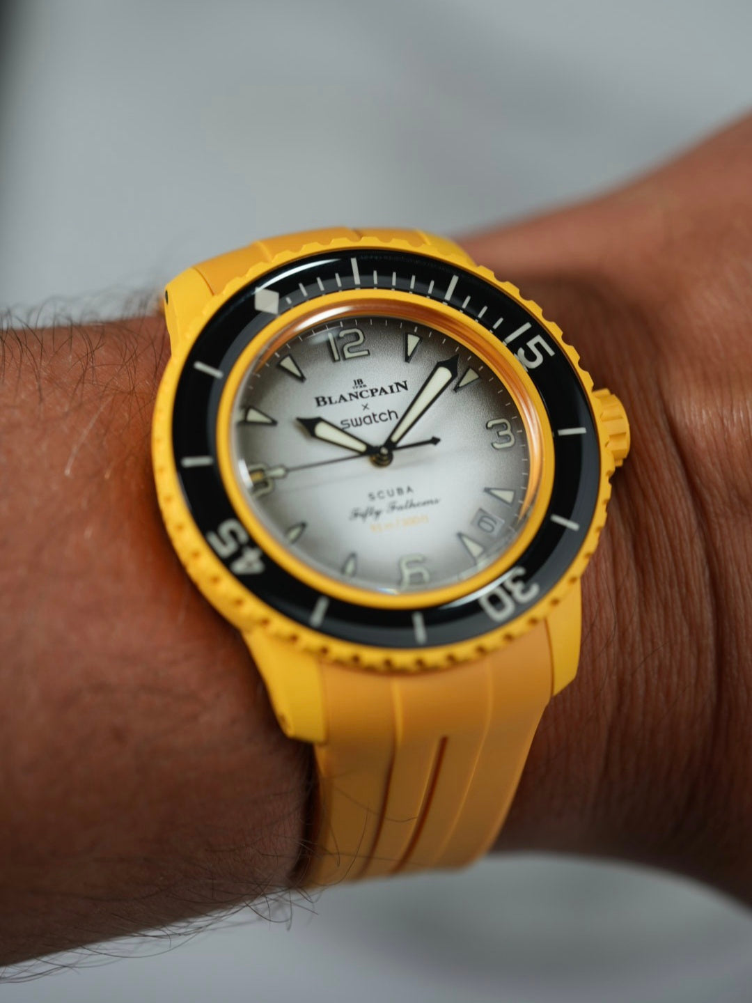 Rubber Strap for Blancpain X Swatch Pacific Ocean – MGB WATCHES