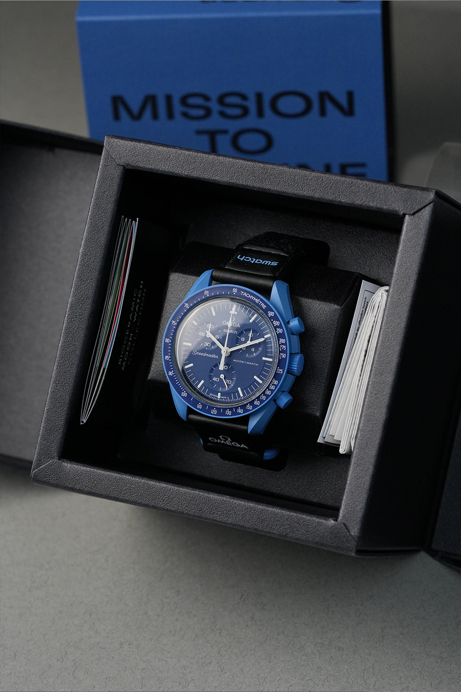Swatch x OMEGA MoonSwatch Collection: Mission to Neptune – MGB WATCHES