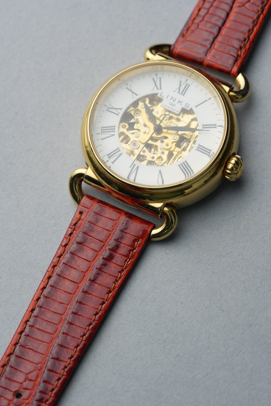 Buy Lizard Grain Leather Strap replacement with Nubuck Lining - 12 mm to 22 mm