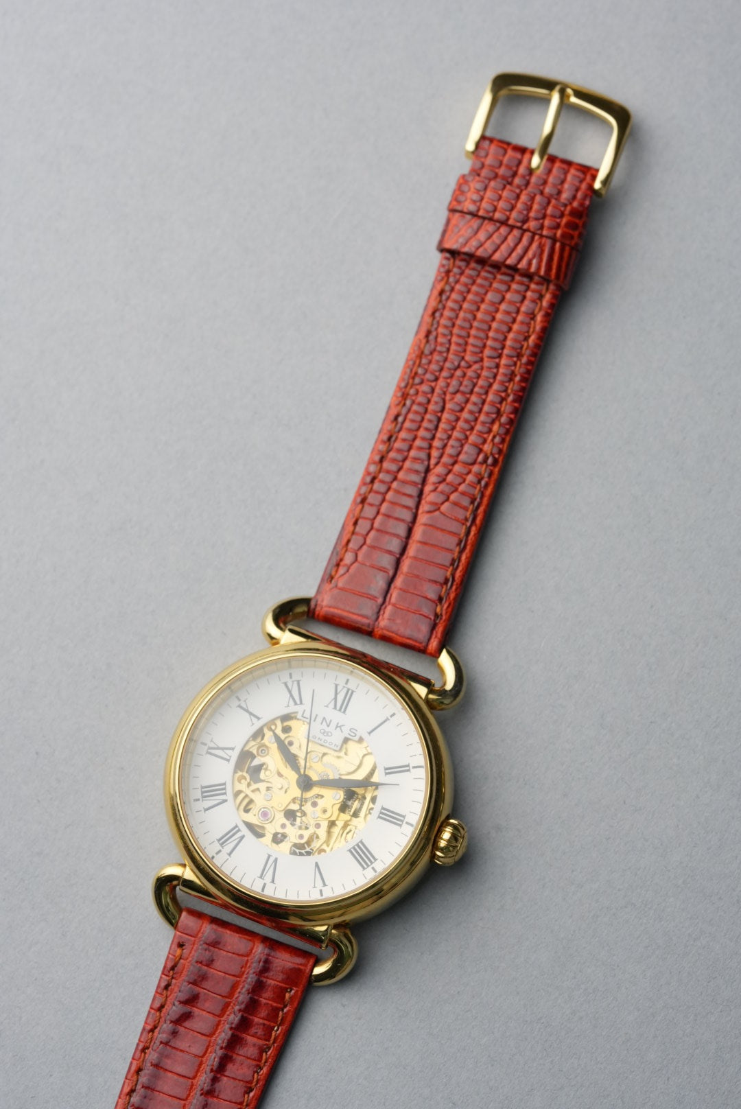 Buy Lizard Grain Leather Strap replacement with Nubuck Lining - 12 mm to 22 mm