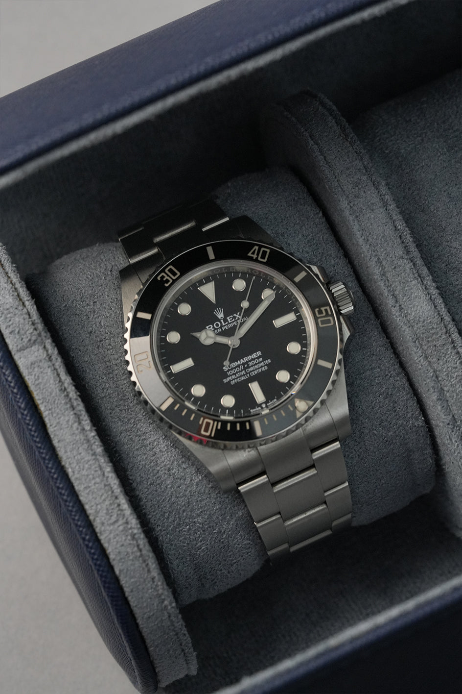 Travel Watch Roll Vegan Crosshatch Leather