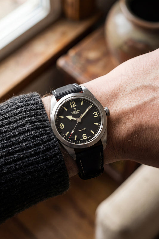 Tudor Ranger Sailcloth Strap with Deployant Clasp
