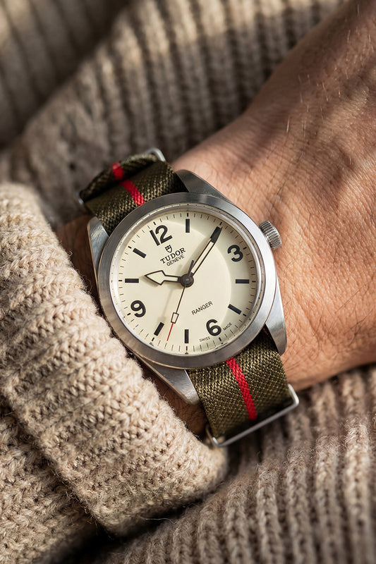 Tudor Ranger Woven Nylon Fabric NATO Strap