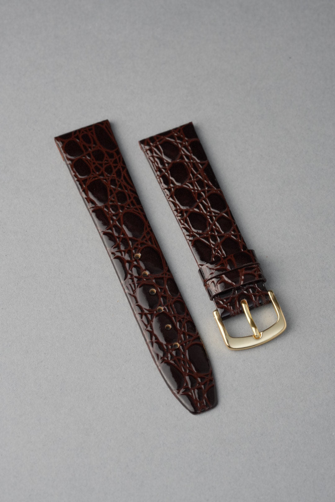 buy Vintage Crocodile Grain Leather Strap – 8 mm to 22 mm. Perfect strap replacement