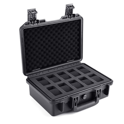 Waterproof Travel Case For Watches 10 Slot Holder