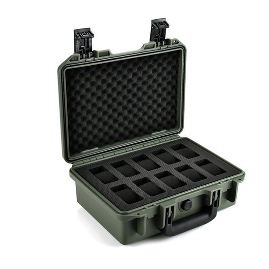 Waterproof Travel Case For Watches 10 Slot Holder