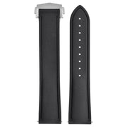 Sailcloth Effect FKM Rubber Strap with Deployant Clasp 20mm-22mm