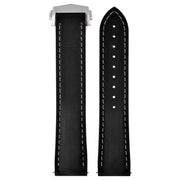 Sailcloth Effect FKM Rubber Strap with Deployant Clasp 20mm-22mm