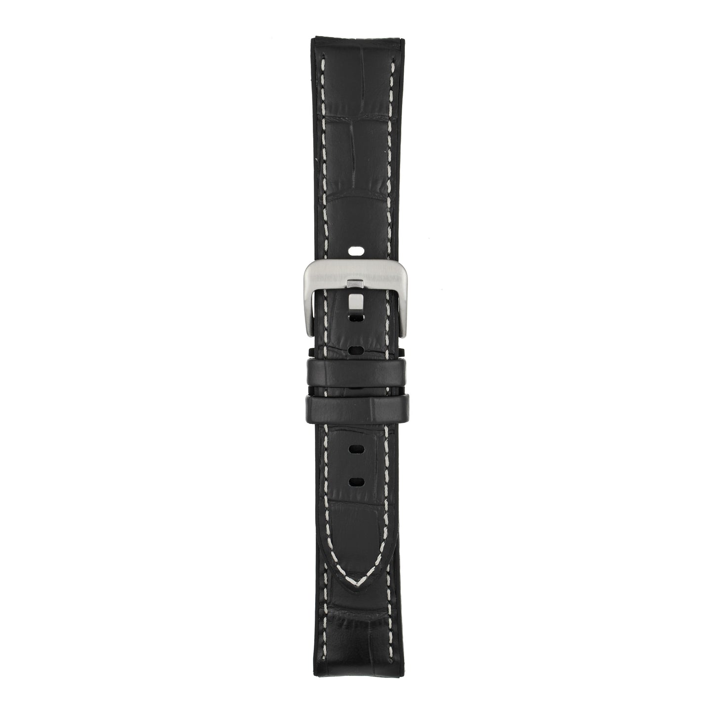 Active Alligator Grain Leather Watch Strap