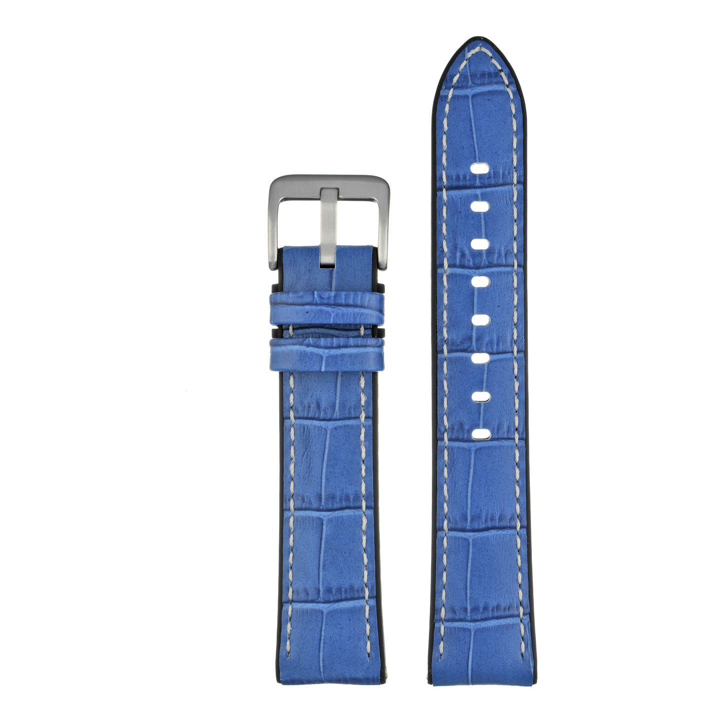 Active Alligator Grain Leather Watch Strap
