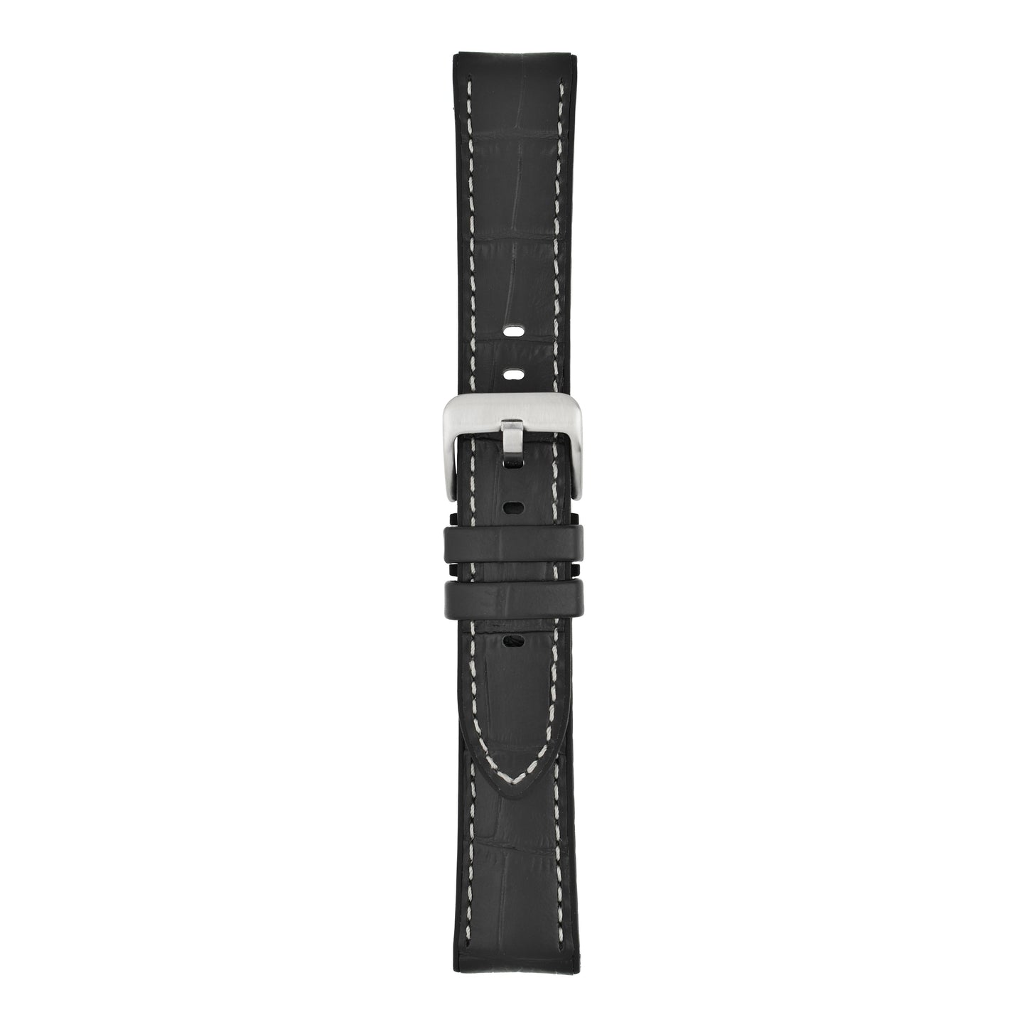 Active Alligator Grain Leather Watch Strap
