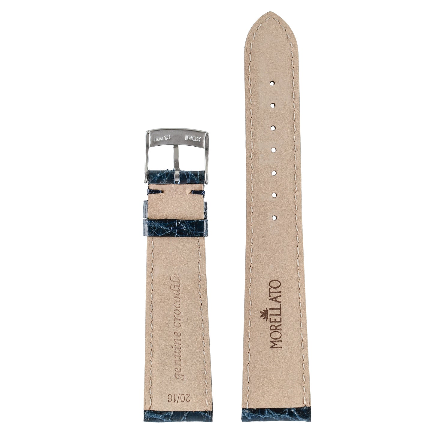Amadeus -  Crocodile Watch Strap