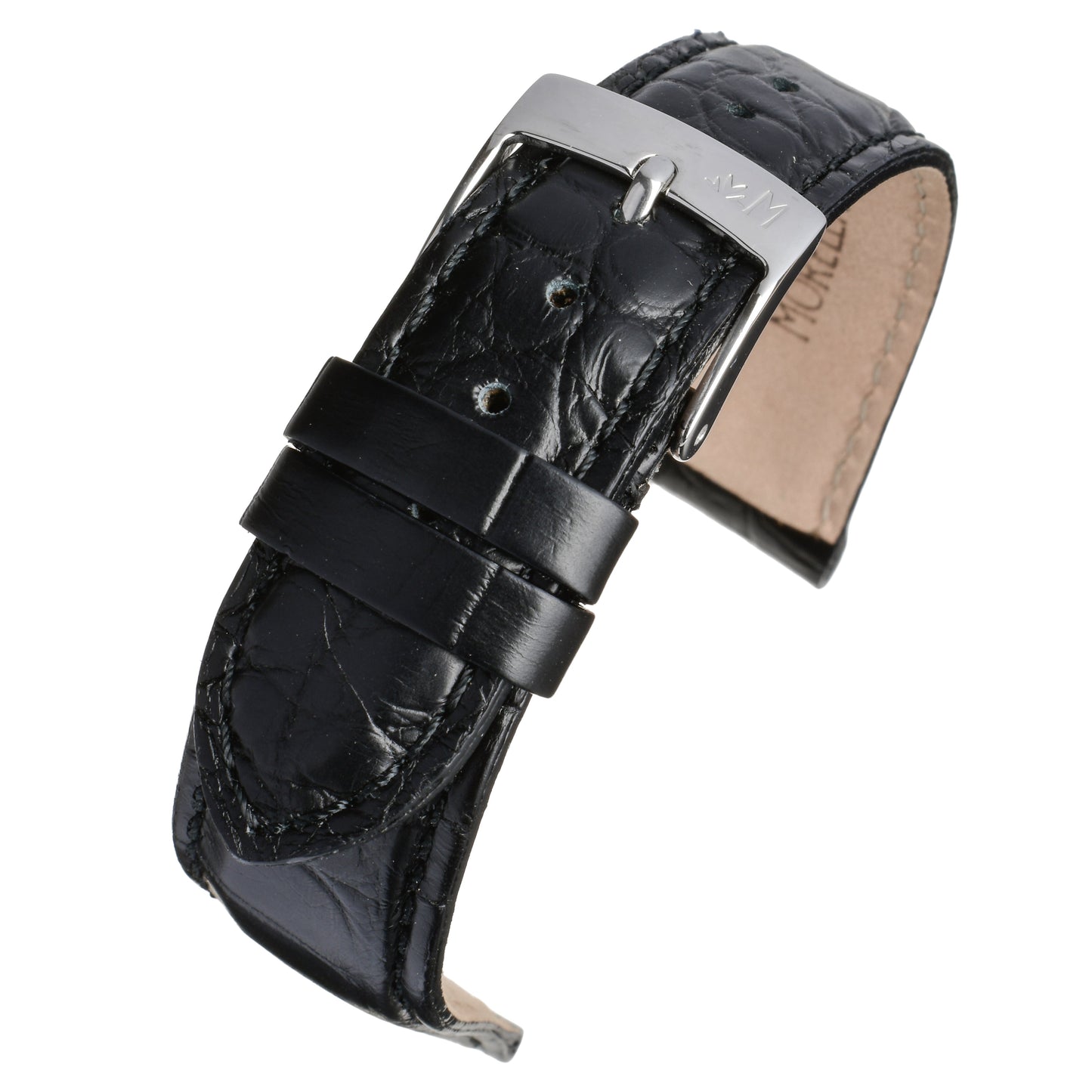 Amadeus - Matt  Alligator Watch Strap