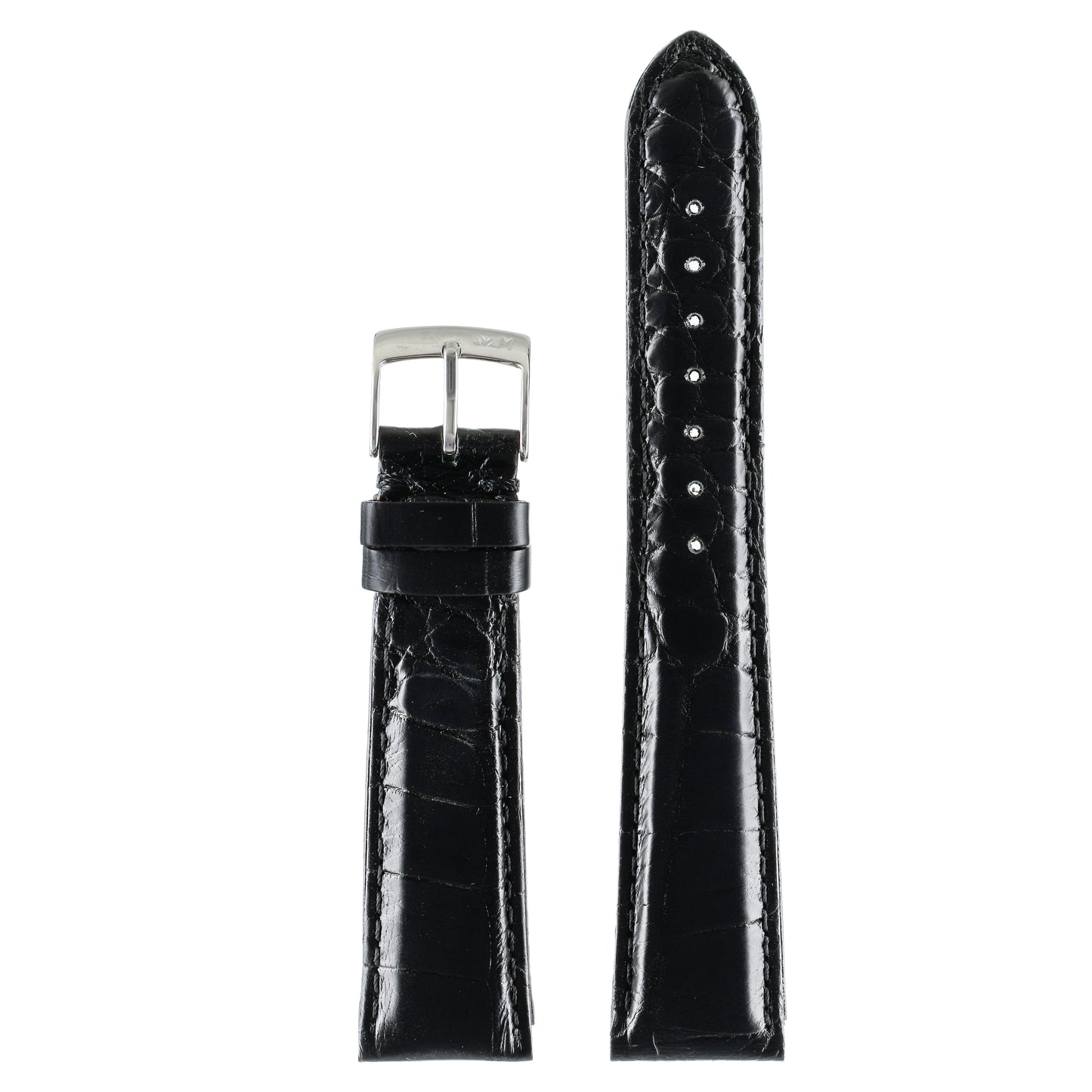 Amadeus - Matt  Alligator Watch Strap