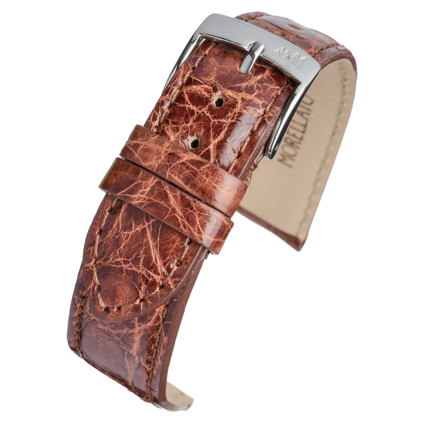 Amadeus -  Crocodile Watch Strap