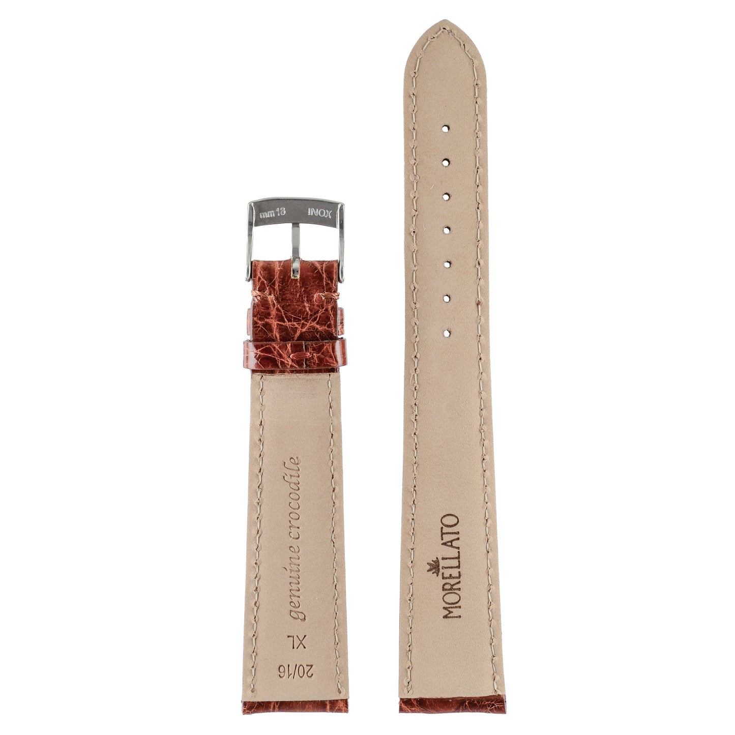 Amadeus -  Crocodile Watch Strap