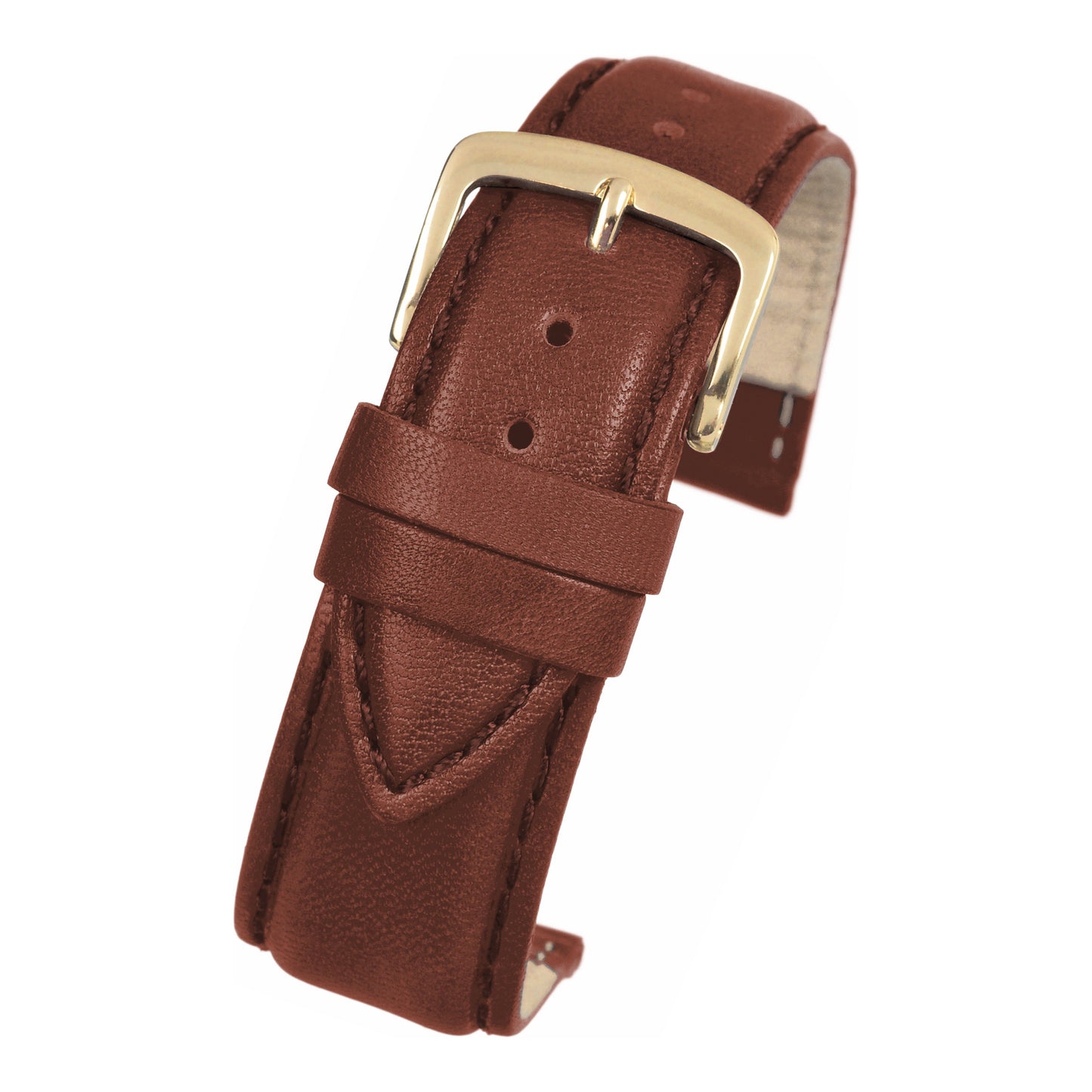 Anti Allergy Padded Leather Watch Strap
