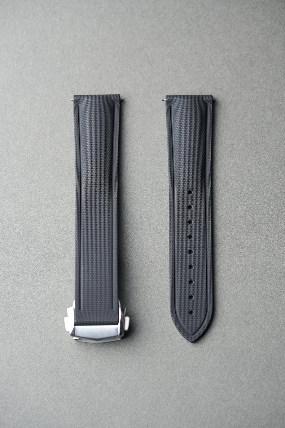 Omega Seamaster Aqua Terra 150M Green Sailcloth FKM Rubber Strap Replacement