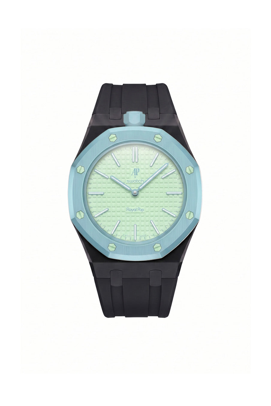 Blaue Acht Royal Pop Rubber Strap