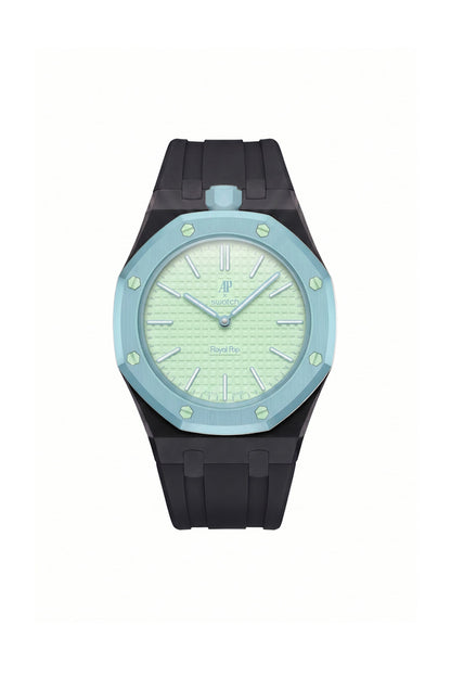 Blaue Acht Royal Pop Rubber Strap