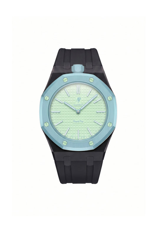 Blaue Acht Royal Pop Rubber Strap