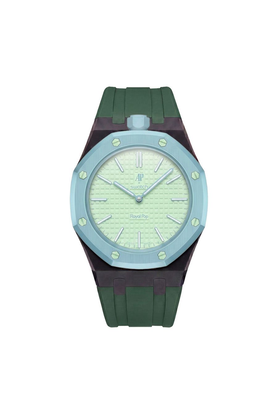 Blaue Acht Royal Pop Rubber Strap