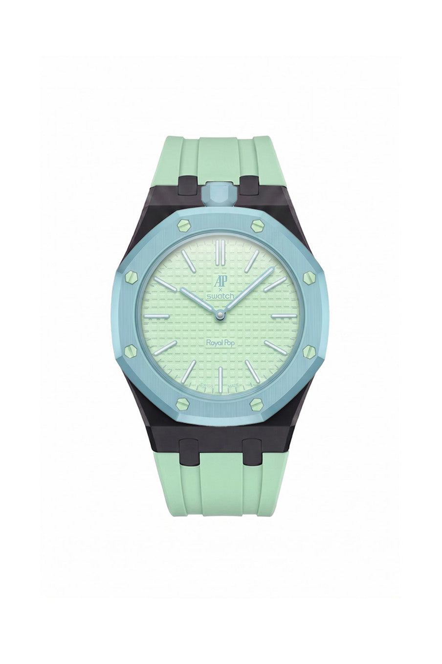 Blaue Acht Royal Pop Rubber Strap