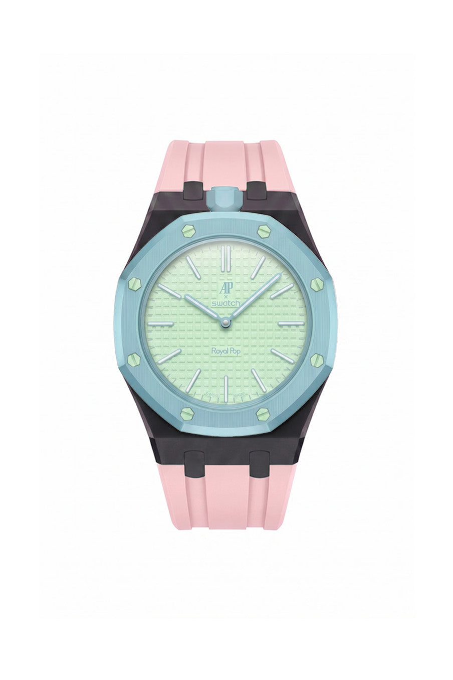 Blaue Acht Royal Pop Rubber Strap