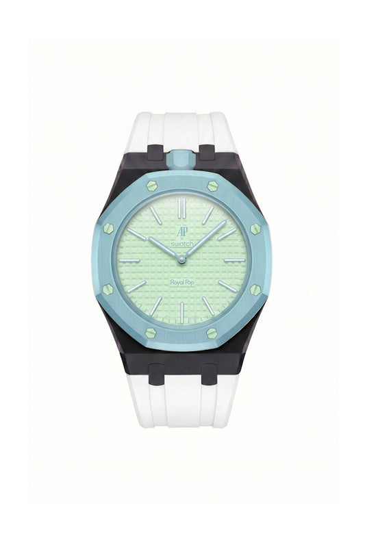 Blaue Acht Royal Pop Rubber Strap