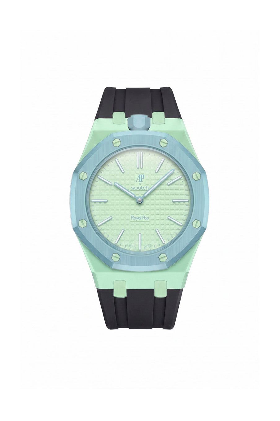 Blaue Acht Royal Pop Rubber Strap