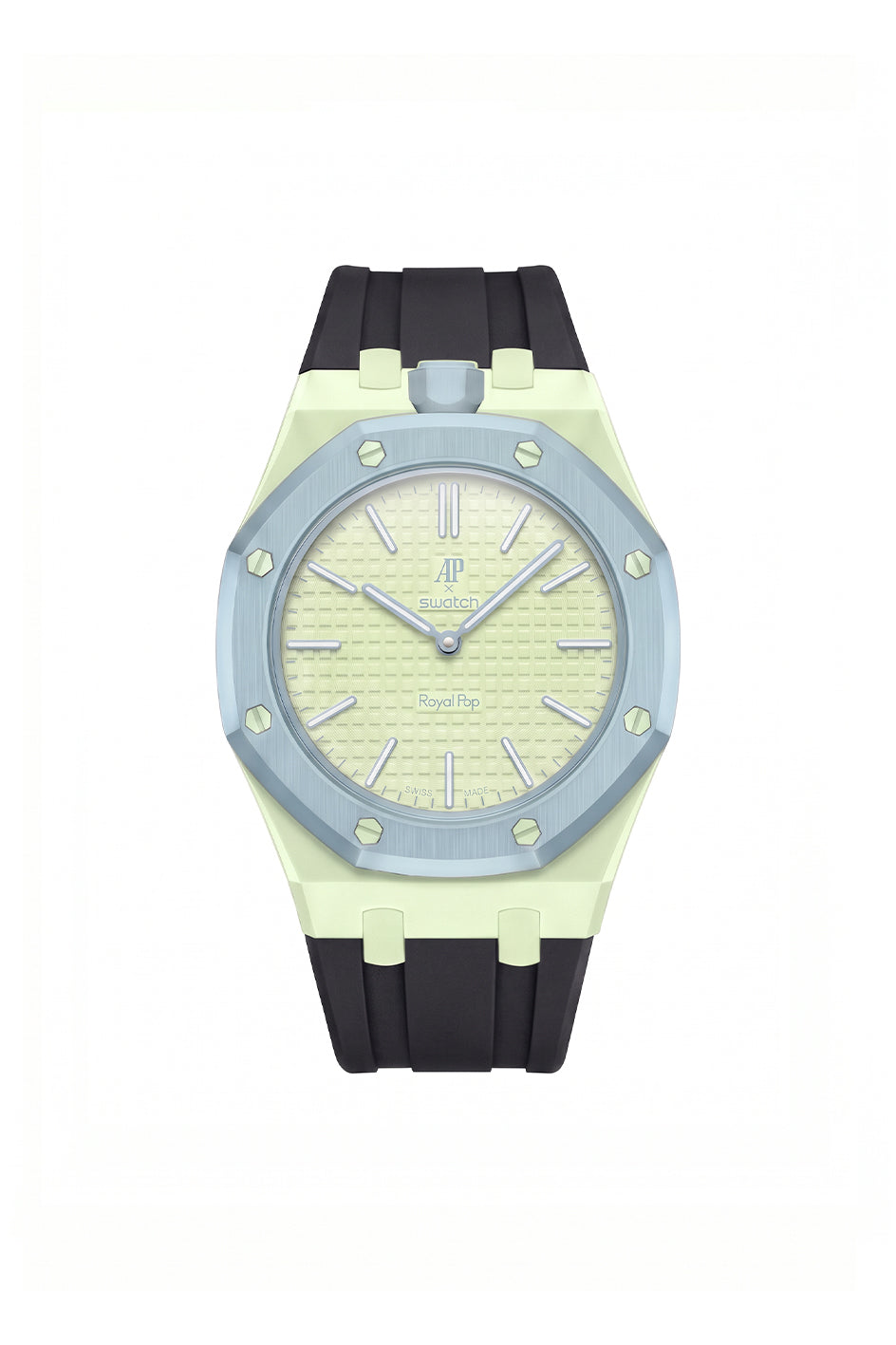 Blaue Acht Royal Pop Rubber Strap