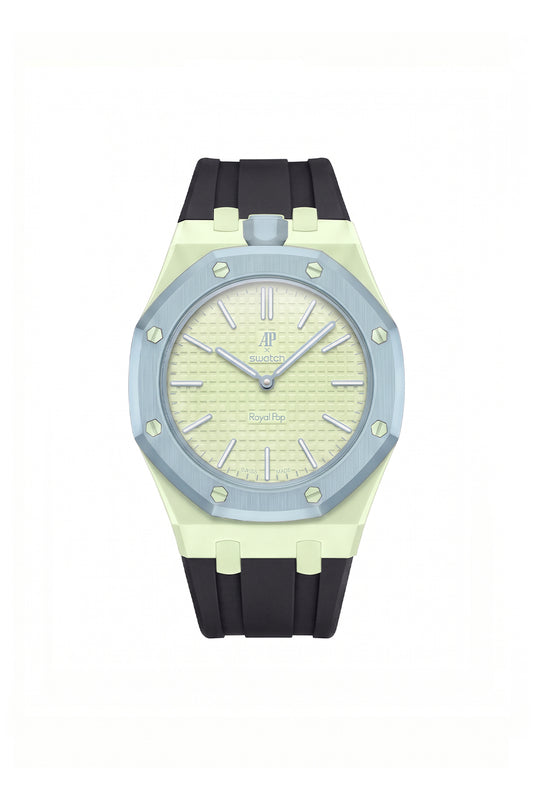 Blaue Acht Royal Pop Rubber Strap