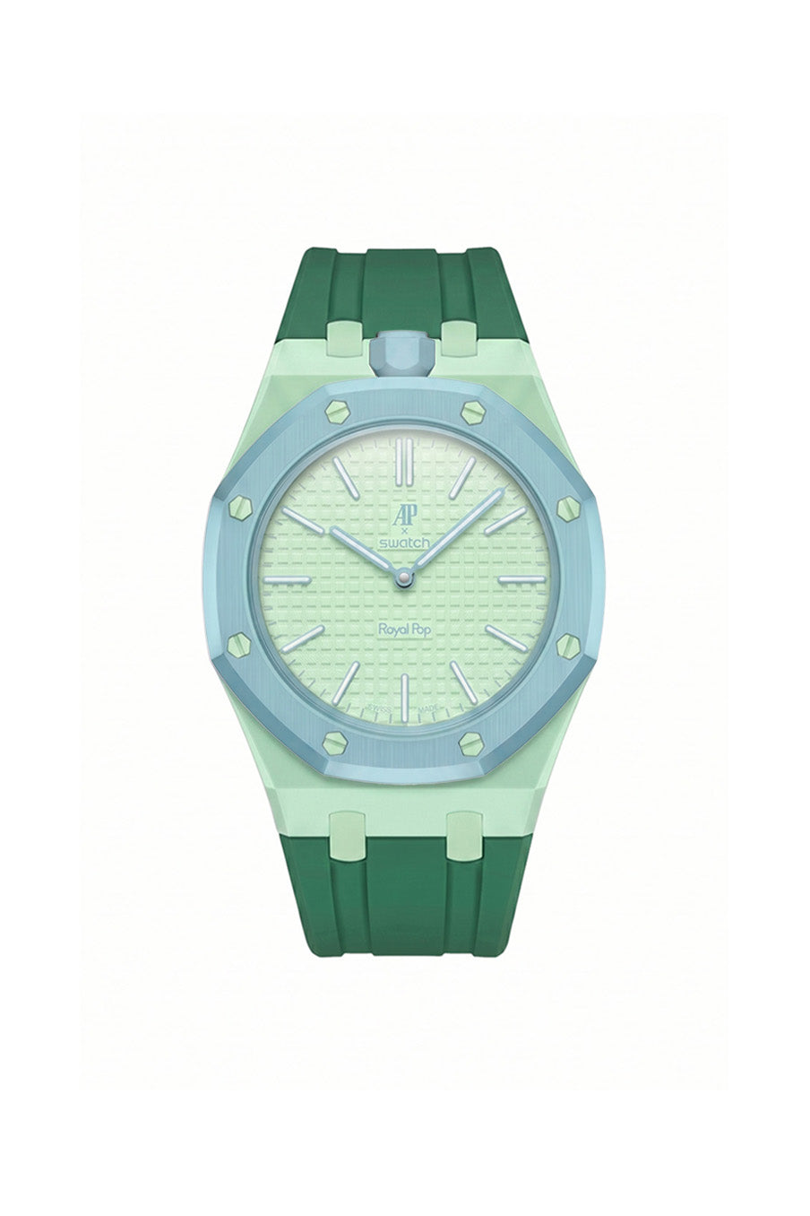 Blaue Acht Royal Pop Rubber Strap