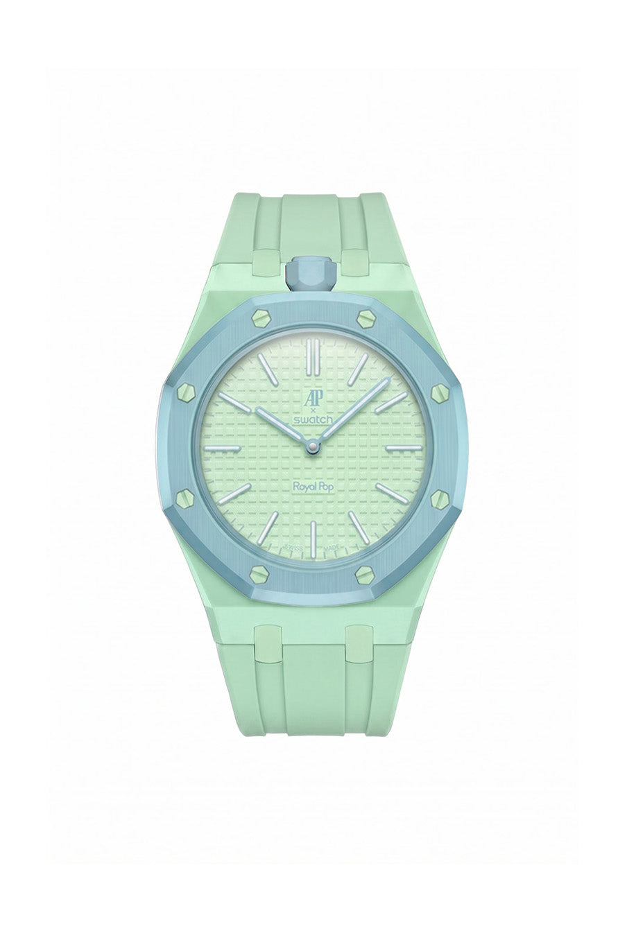 Blaue Acht Royal Pop Rubber Strap