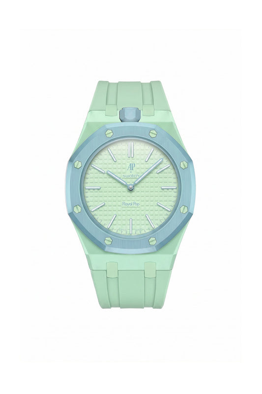 Blaue Acht Royal Pop Rubber Strap