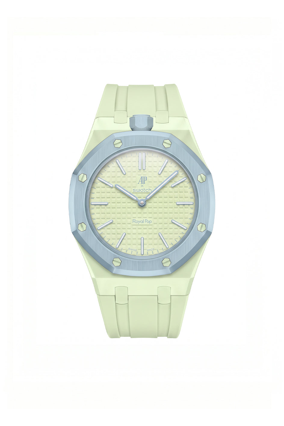 Blaue Acht Royal Pop Rubber Strap