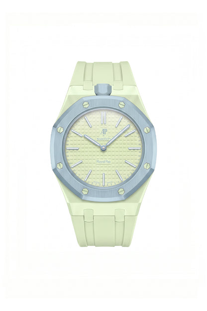 Blaue Acht Royal Pop Rubber Strap