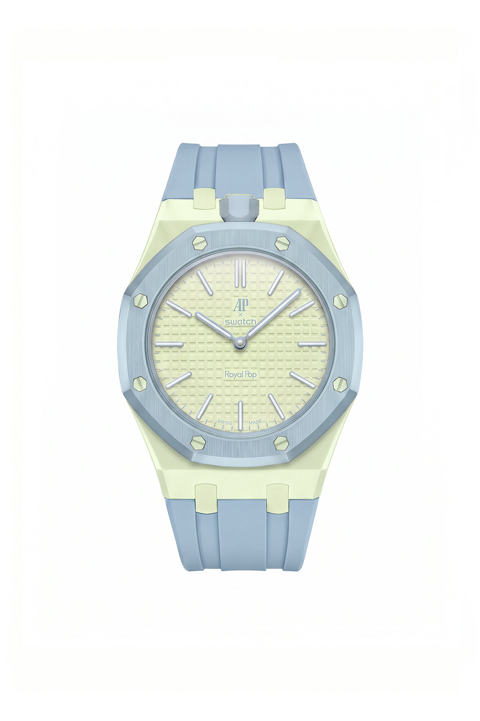 Blaue Acht Royal Pop Rubber Strap