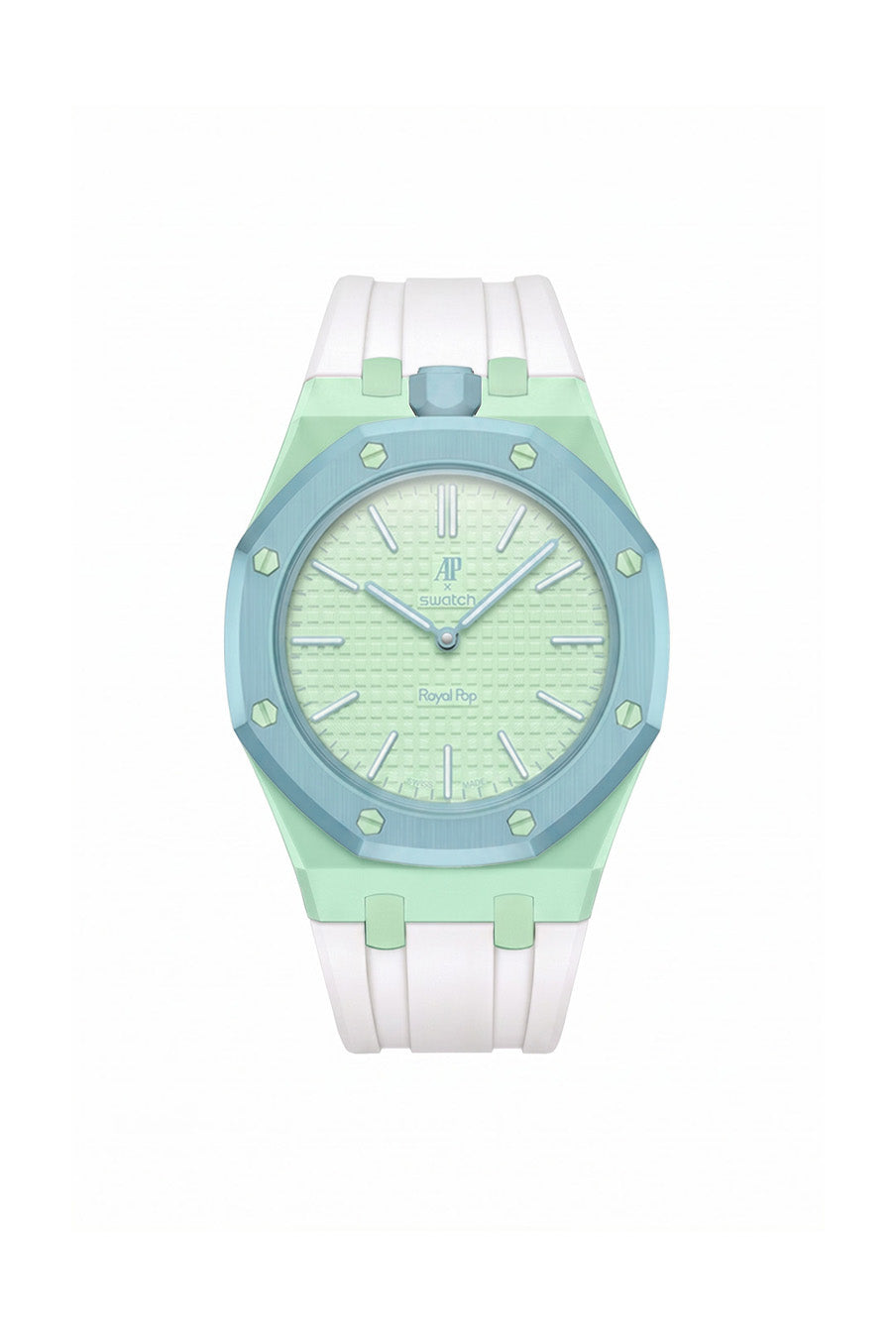 Blaue Acht Royal Pop Rubber Strap