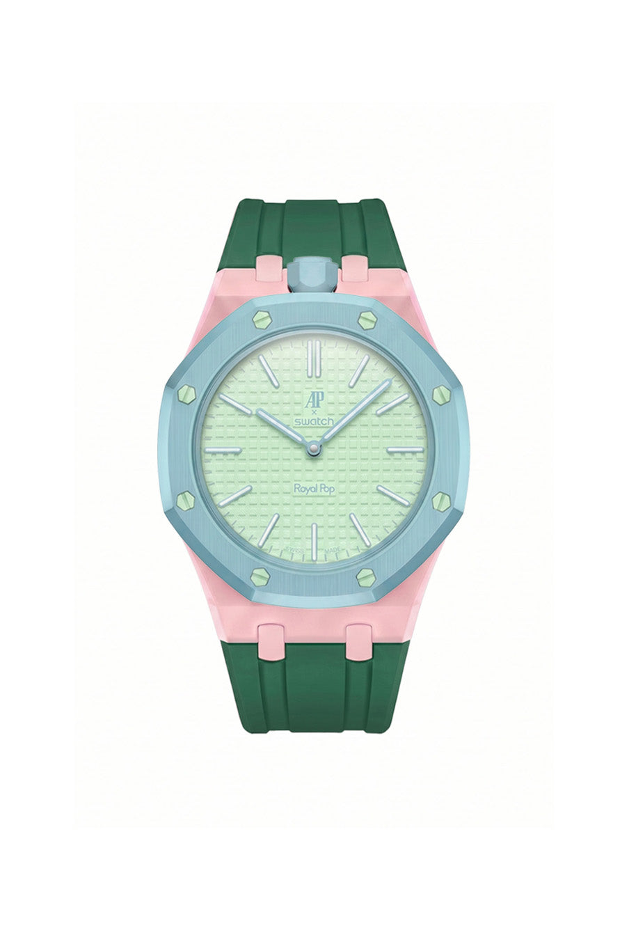 Blaue Acht Royal Pop Rubber Strap