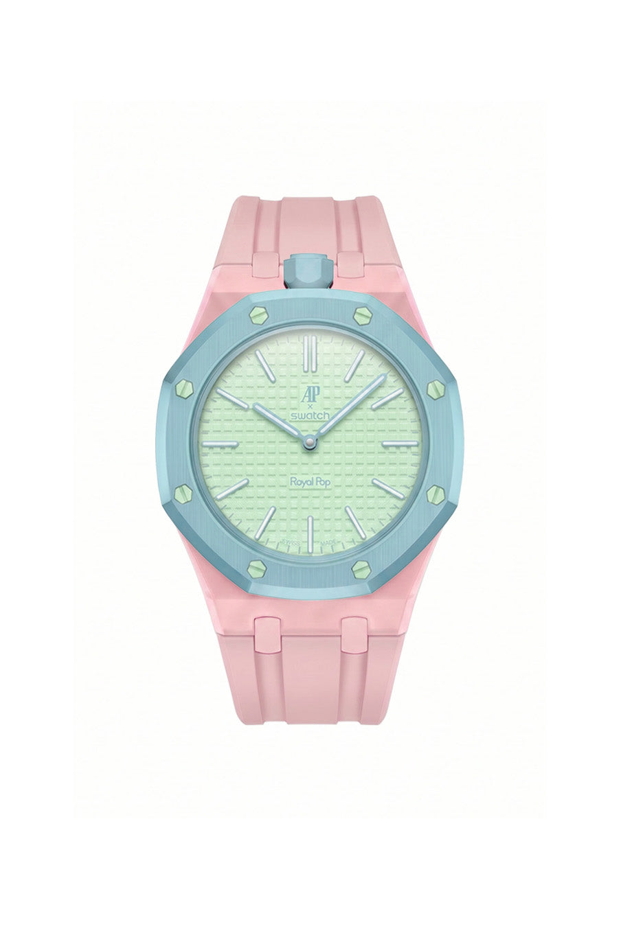Blaue Acht Royal Pop Rubber Strap