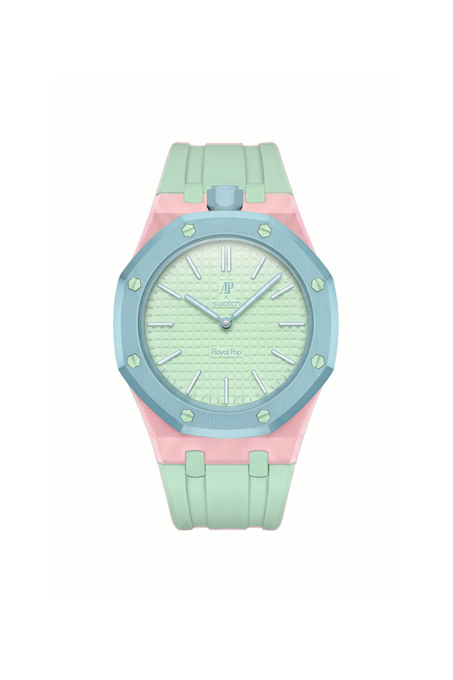 Blaue Acht Royal Pop Rubber Strap
