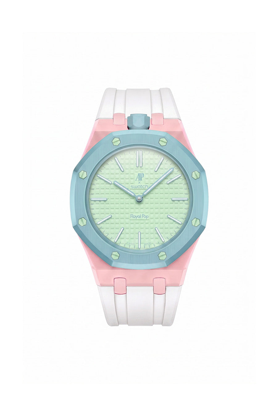 Blaue Acht Royal Pop Rubber Strap