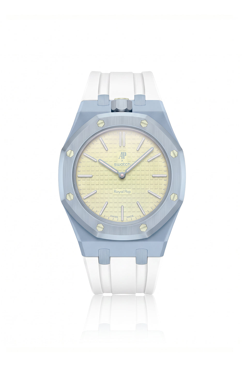 Blaue Acht Royal Pop Rubber Strap